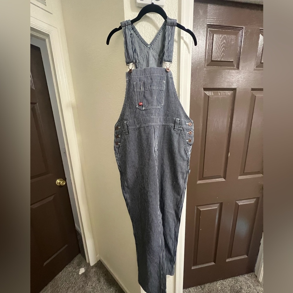 Dickies striped overall (womens)